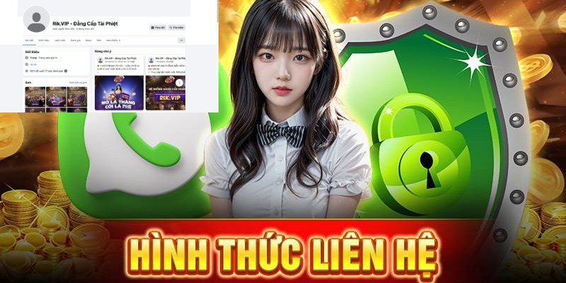 LIÊN HỆ RIKVIP 2 Kết nối qua trang MXH