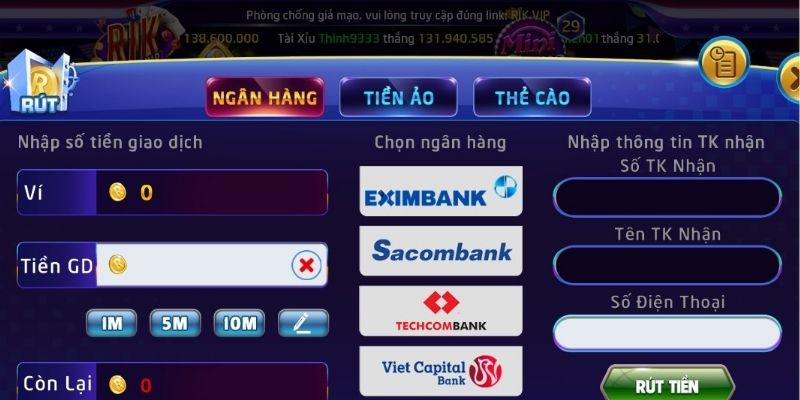 Câu Hỏi Thường Gặp RIKVIP 4 Thắc mắc xoay quanh thanh toán rút tiền