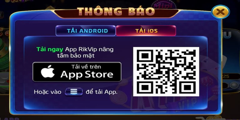 Tải App RIKVIP - Tận Hưởng Thế Giới Giải Trí Trong Tầm Tay 2 Thiết lập ứng dụng ngay trên hệ điều hành IOS