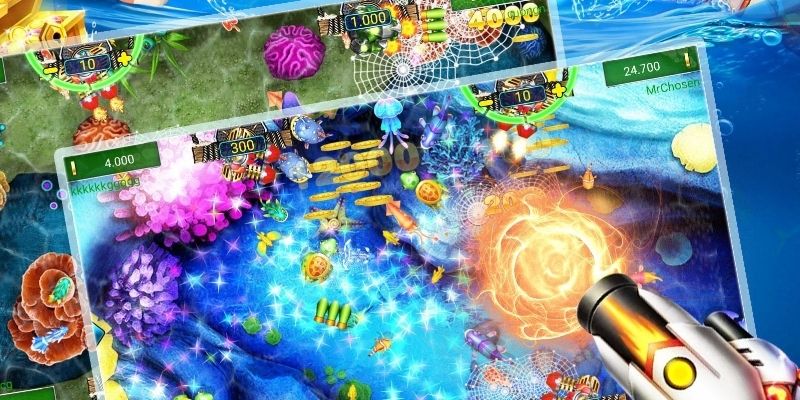 Bắn Cá Zui RIKVIP - 04 Bước Chơi Chi Tiết Và Dễ Nhớ 4 Sử dụng đúng vũ khí tiêu diệt cá bơi